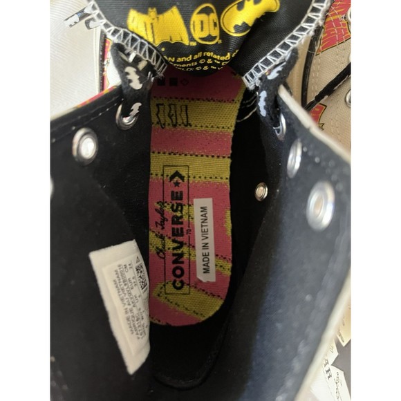 Converse Chuck Taylor All Star‎ Batman High Top Sneakers Limited Edition SZ 7 - Picture 5 of 14